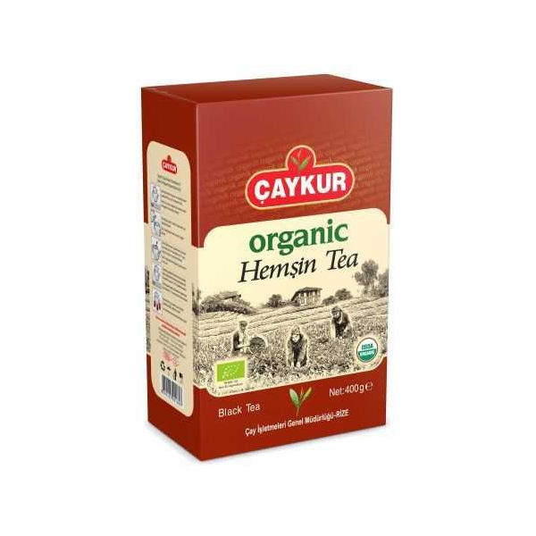 çaykur Organik Hediyelik Hemşin çayı 400 Gr. ( Karton Kutu )